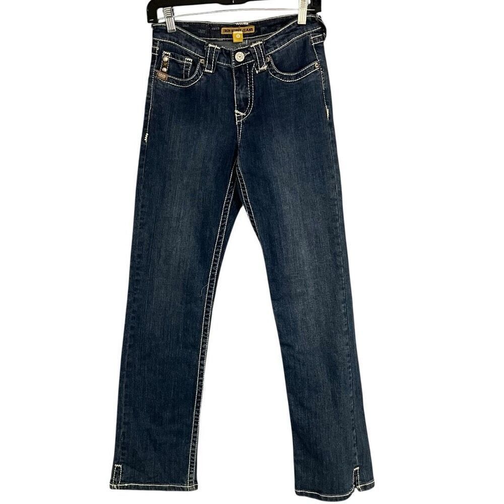 Iron Horse Woman’s Premium Handmade Vintage Inspired Boot Cut Embellishments Jea